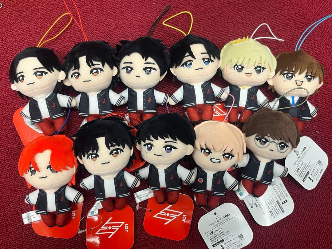 JO1 GIGO限定　マスコットぬいぐるみ　コンプリート