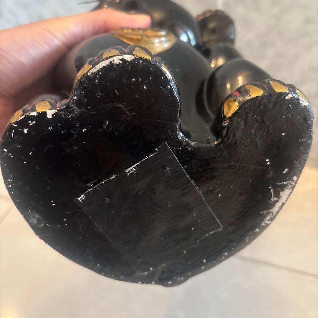 1920-30年代アンティークまつ毛が特徴的で妖艶な瞳も美しい雰囲気抜群の招き猫