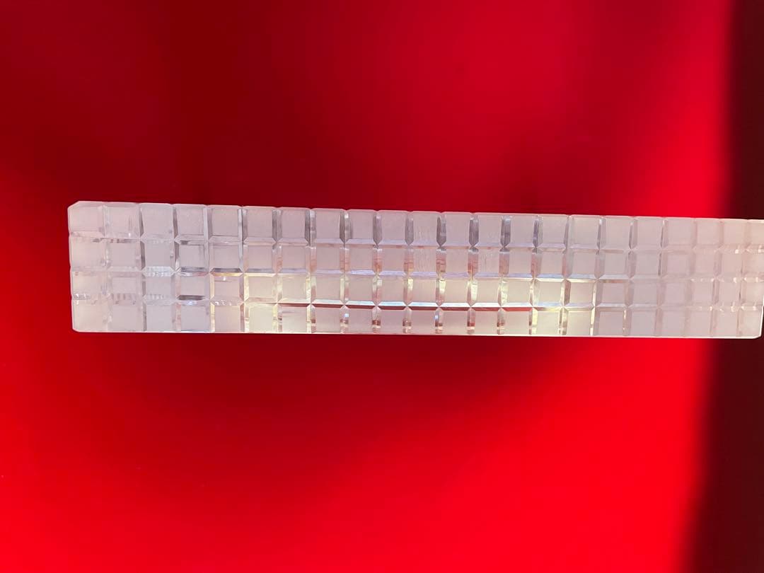 クリスタル工芸品灰皿