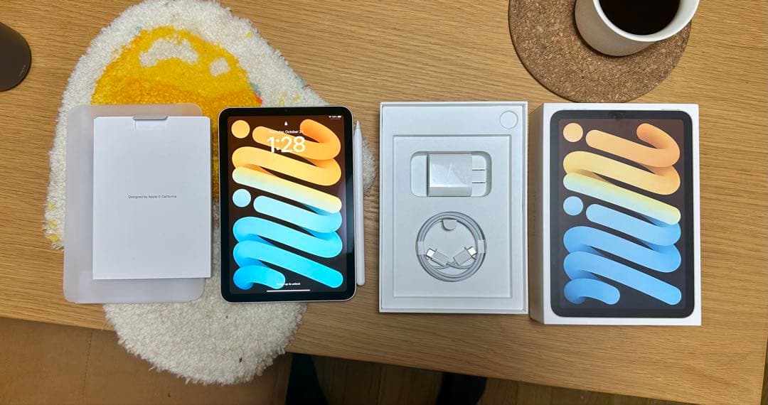 iPad mini 6, 64GB と Apple Pencil 2