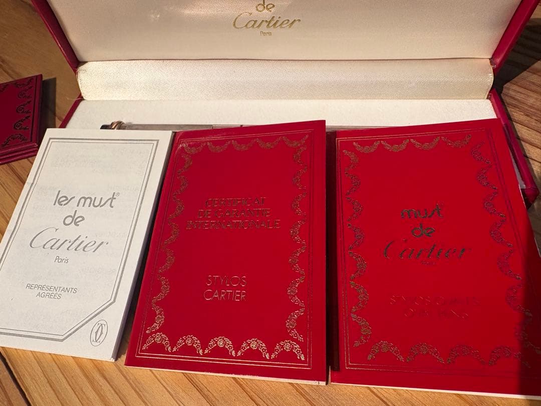 Cartier カルティエ 1981年 日本正規代理店20周年記念モデル