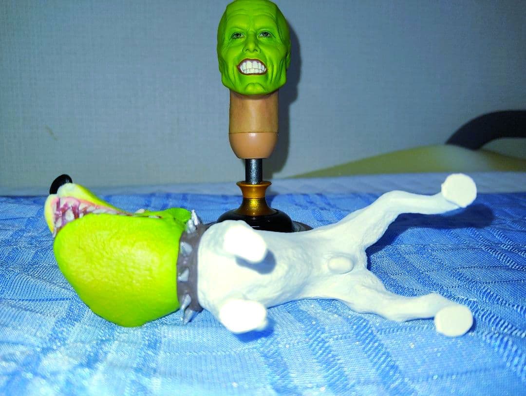 映画[MASK]1/6(ジム•キャリー＆マイロ)希少品!