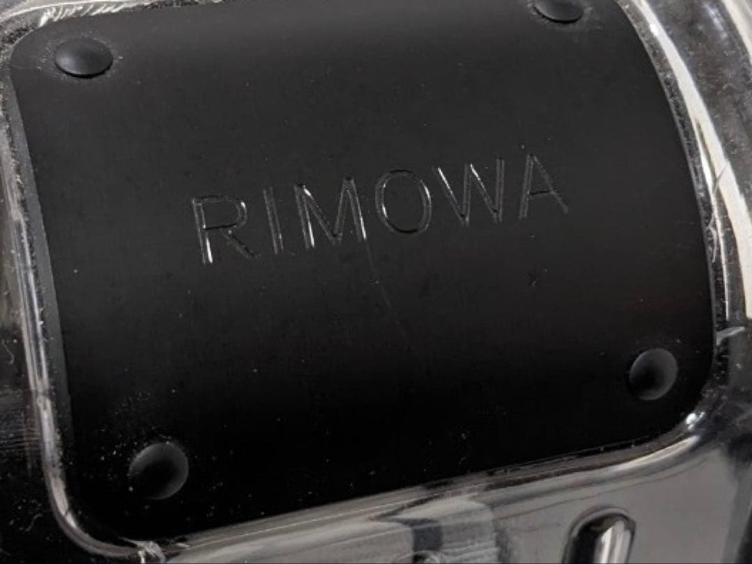 RIMOWA × OFF-WHITE コラボ シースルー 36L スーツケース