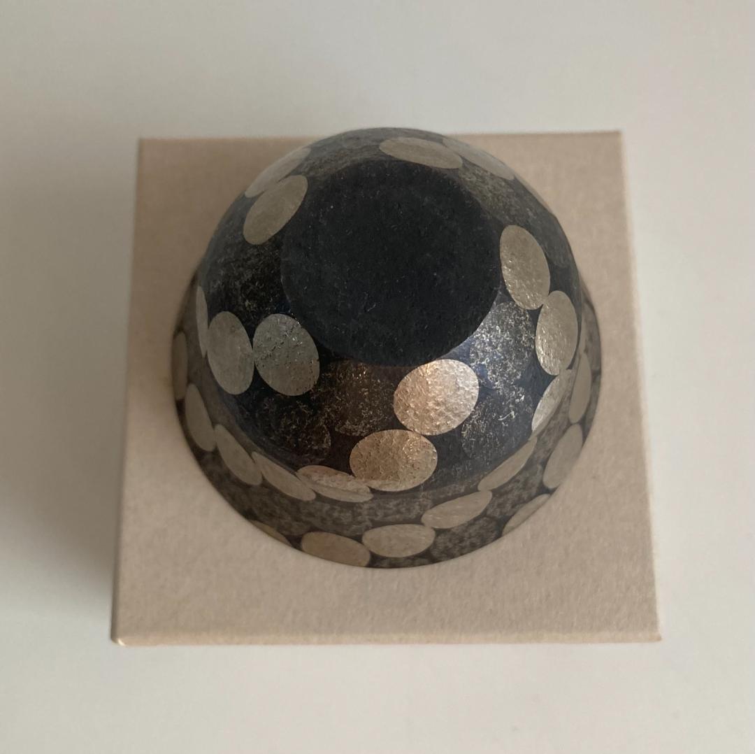 錫色酒器　KURACCO 浦中廣太郎　『ぼた雪』　おちょこ　ぐい呑み