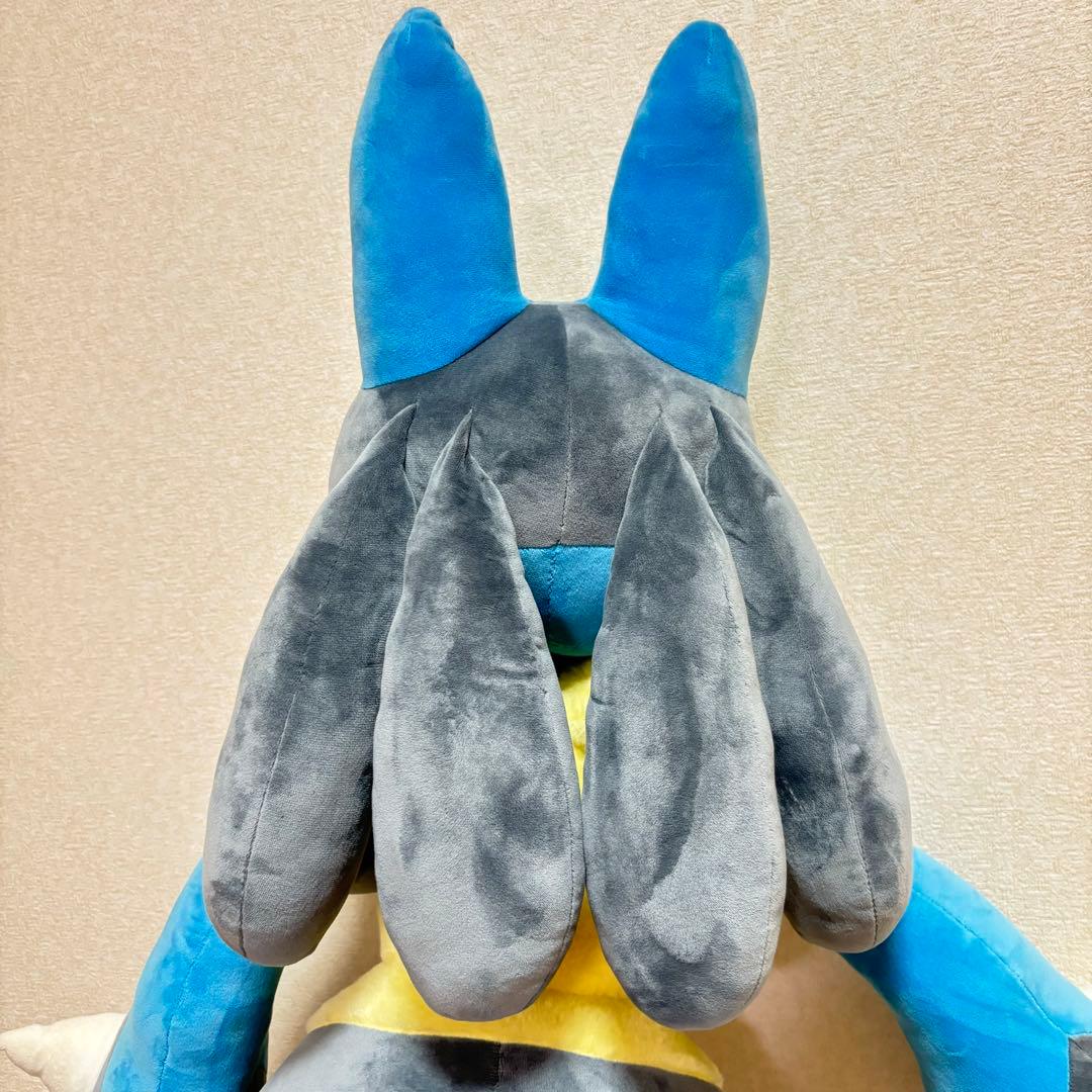 【美品】 ポケモン ルカリオ 等身大　ぬいぐるみ　タグ付