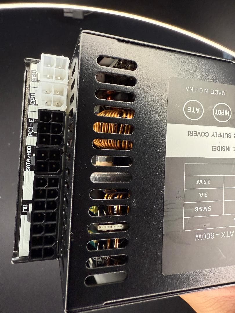 JONSBO N10 mini-itx ケース FLEX電源付