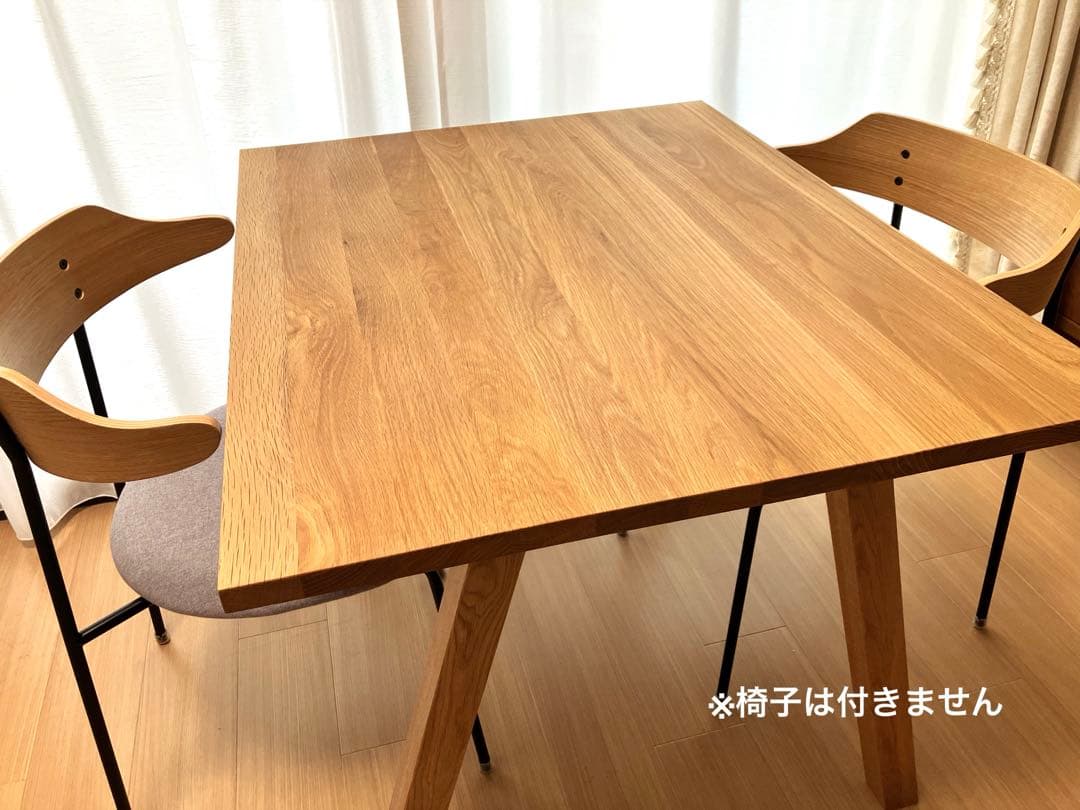 【専用】エレムト　ダイニングテーブルW100/ナチュラル オーク