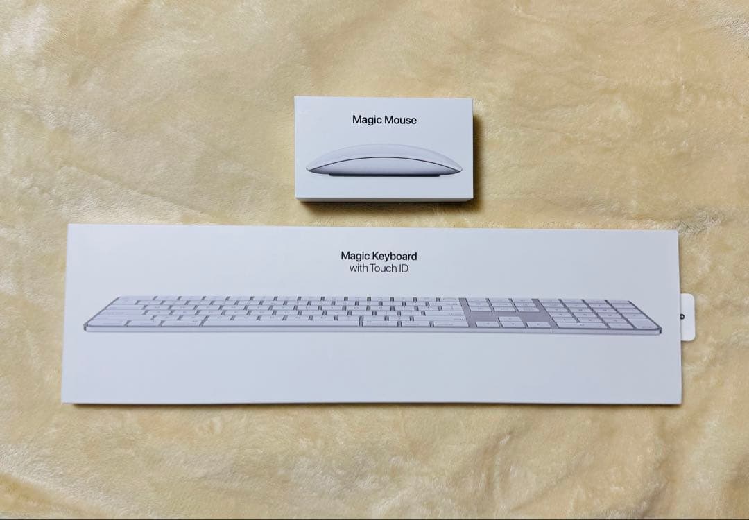 Magic Keyboard with Touch IDとMagic Mouse