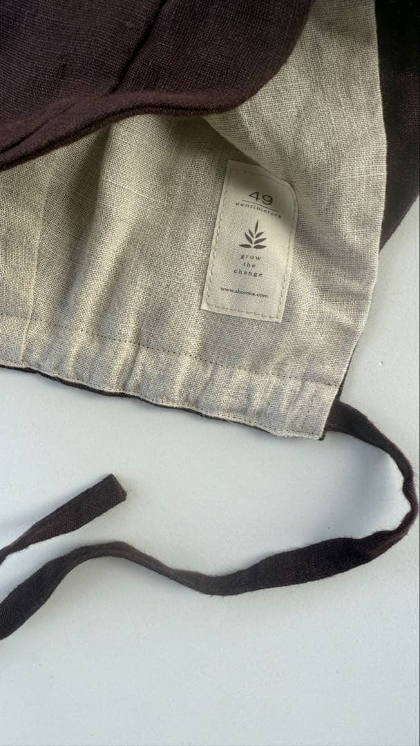 帽子 SHOMKA Chocolate lynx bonnet 49cm