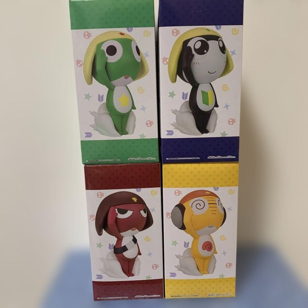 ケロロ軍曹　SOFVIMATES ケロロ　タママ　ギロロ　クルル　4点セット