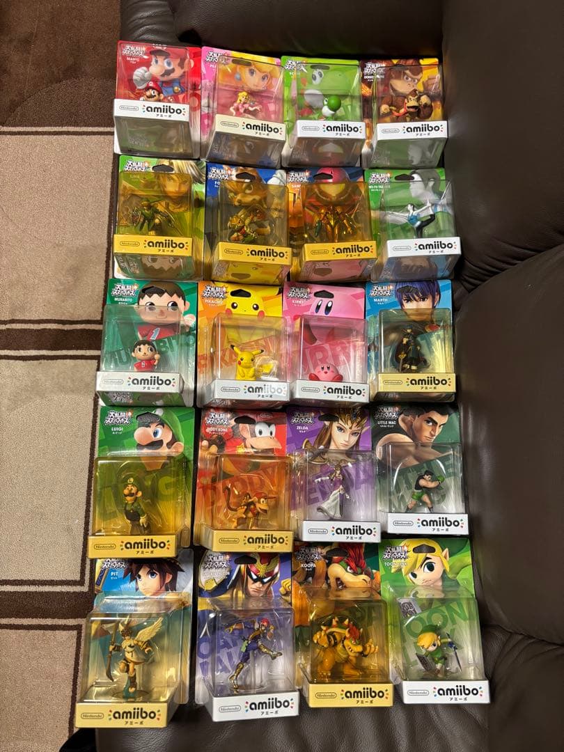 アミーボ　amiiibo スマブラシリーズ 全９４体コンプリートセット