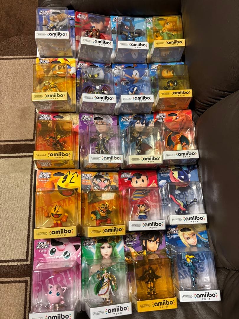 アミーボ　amiiibo スマブラシリーズ 全９４体コンプリートセット