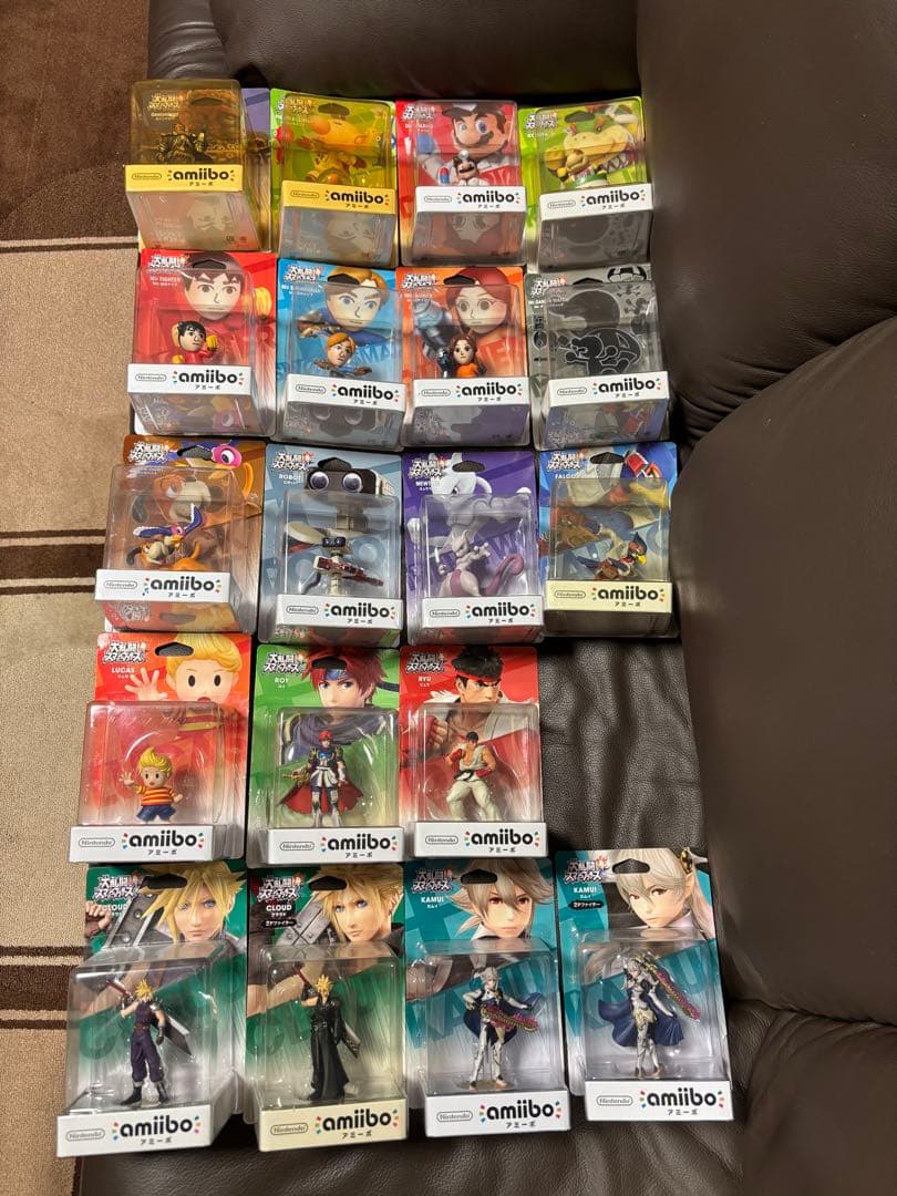 アミーボ　amiiibo スマブラシリーズ 全９４体コンプリートセット