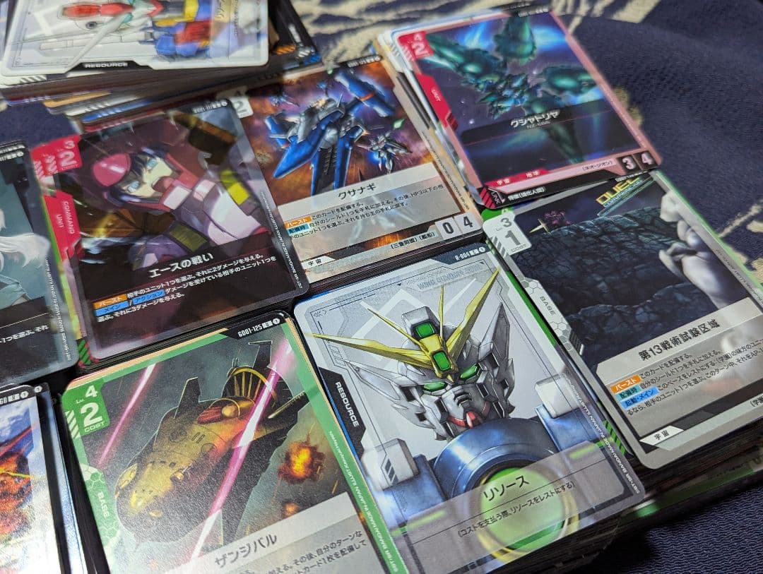 ガンダムカードゲーム　約900枚セット