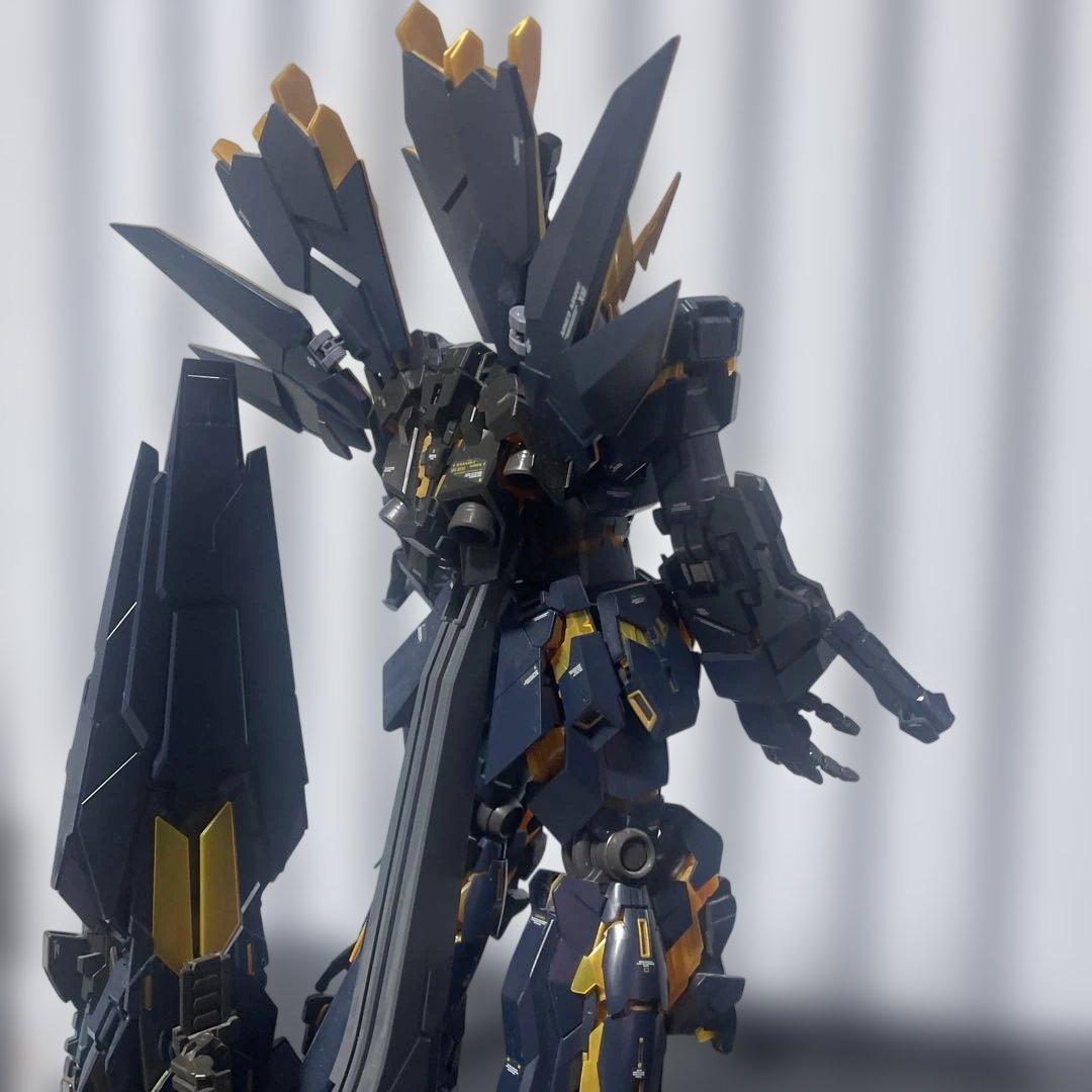 【癒し】PG1/60ユニコーンガンダム2バンシィ・ノルン 組み立て済みジャンク品