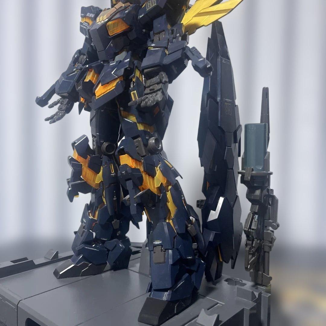 【癒し】PG1/60ユニコーンガンダム2バンシィ・ノルン 組み立て済みジャンク品