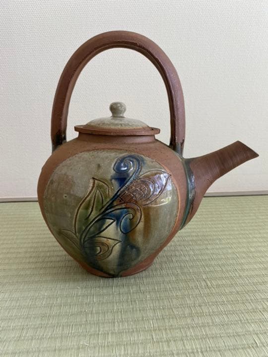 ⏬値下⏬大型急須★上江洲茂生★沖縄やちむん