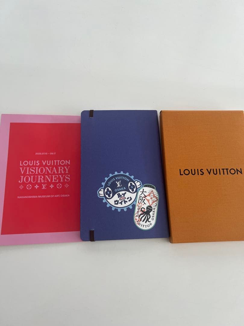 中之島美術館限定 ルイ・ヴィトン ノート　最安値　紙袋付き