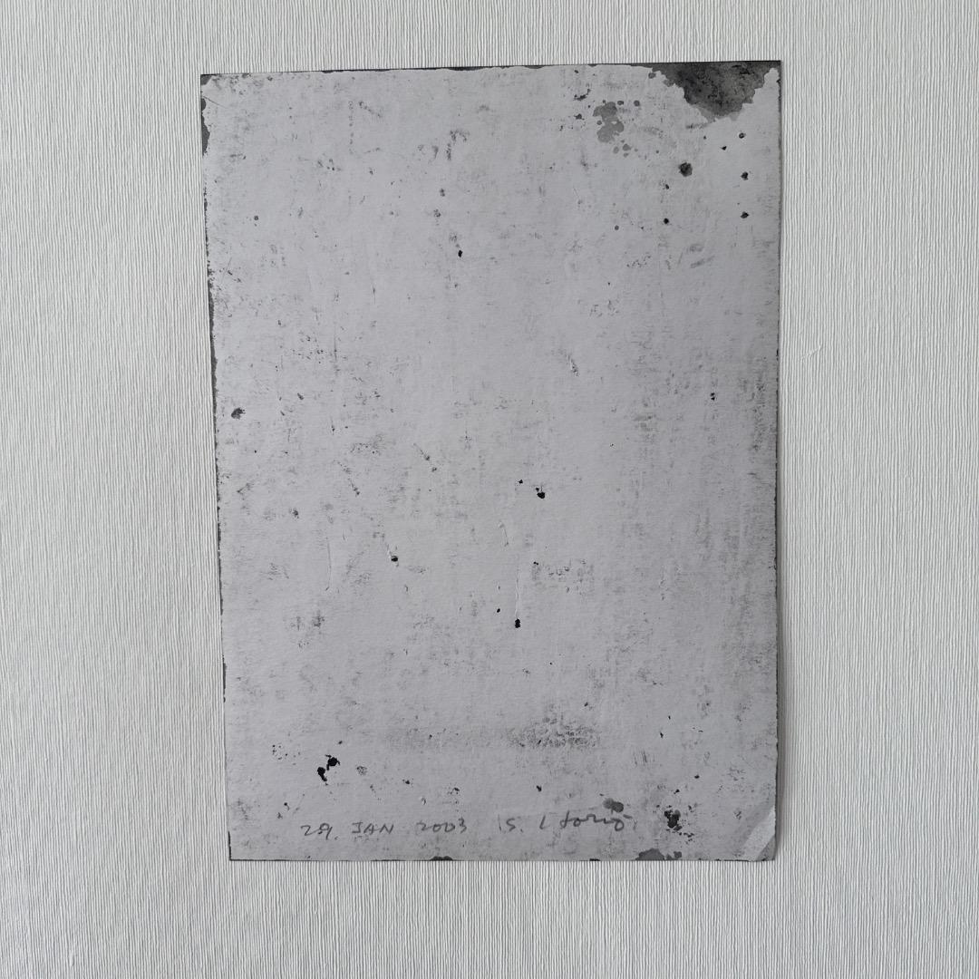 堀尾貞治　2003年　ドローイング作品《無題》