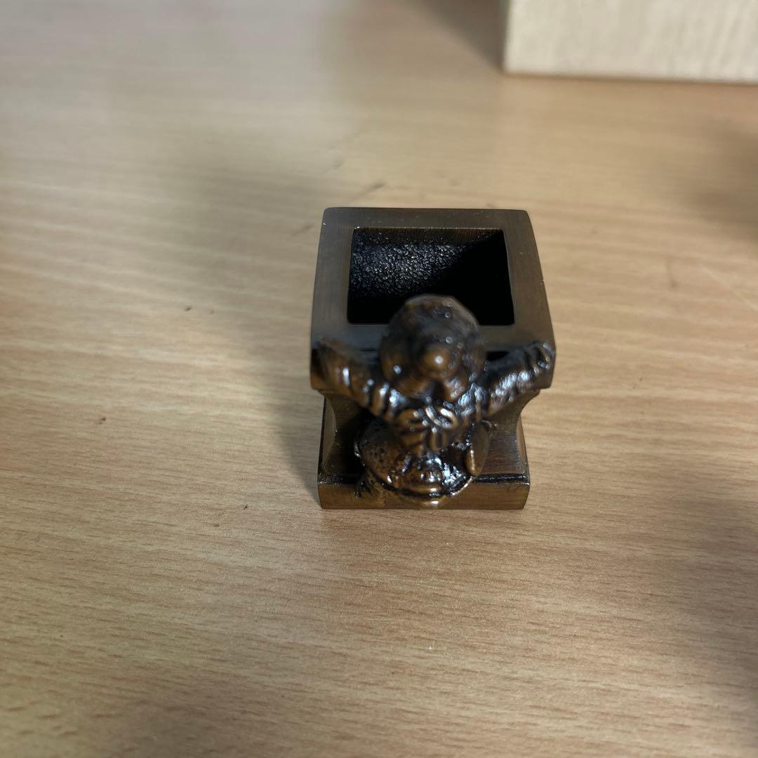 唐銅 七種蓋置 芳光造 茶道具 茶器 蓋置 共箱 共布 美品 です。