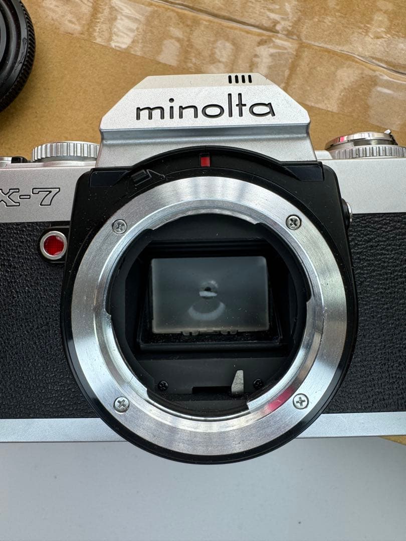 MINOLTA X-7/MC ROKKOR-PFレンズ