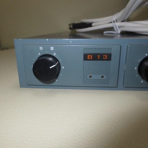 TOA WT-852 ダイバーシティワイヤレスチューナー 2チャンネル①【固定