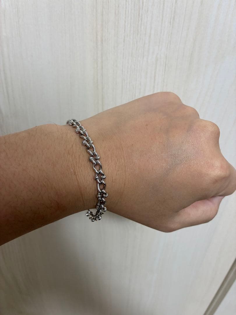 AVALANCHE シルバー リンクチェーン ブレスレット 約20cm