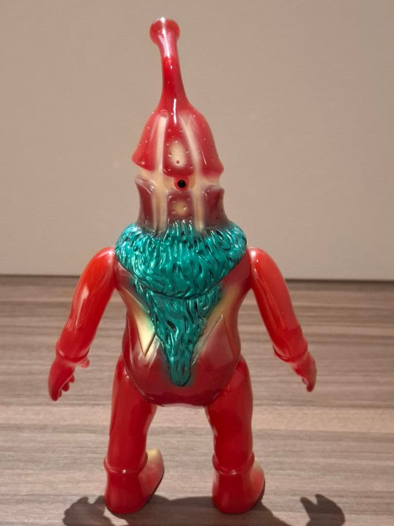 ケムール人 M1号 ワインクリア成型 スタンダードサイズ ソフビ