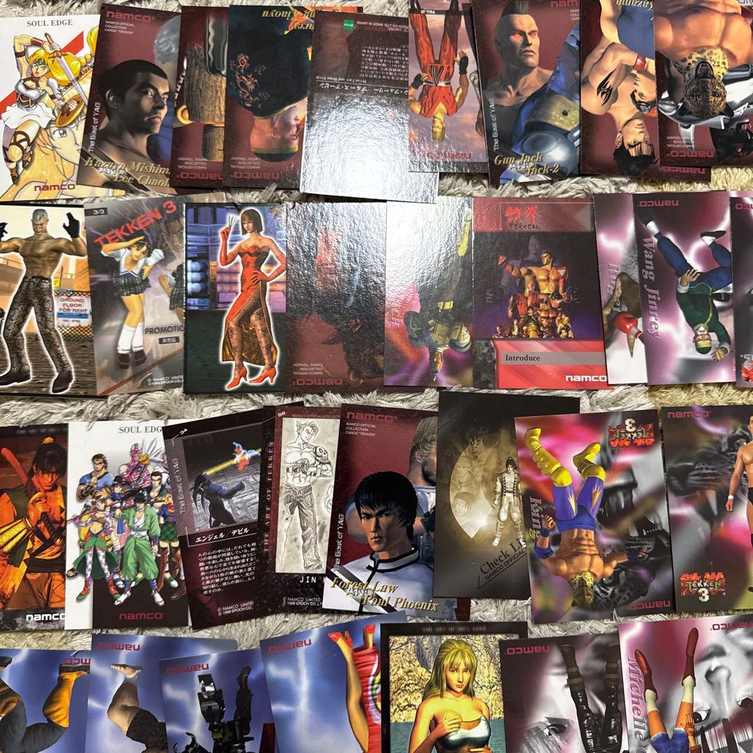 ナムコオフィシャルコレクションカード 鉄拳　150枚以まとめ売り【5361