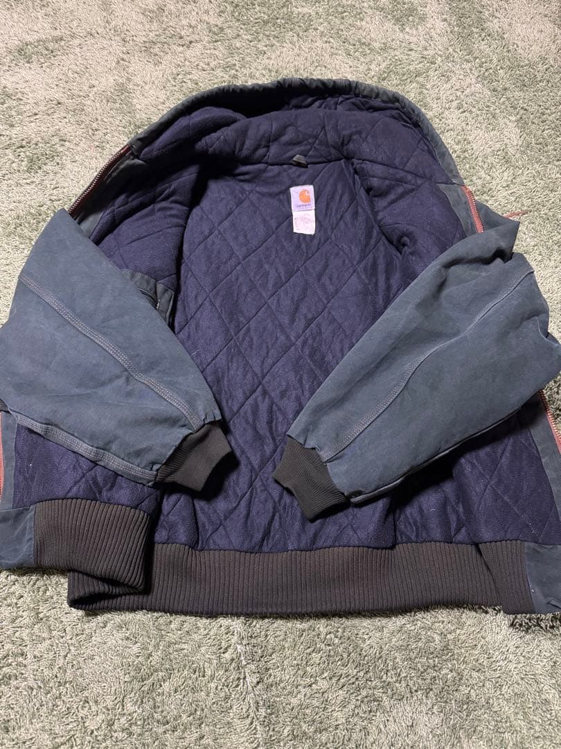 carhartt アクティブジャケット　モスグリーン　 ダック生地