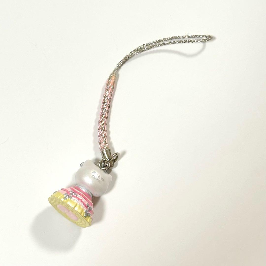 激レア！ハローキティ ドレス ストラップ 根付 レトロ