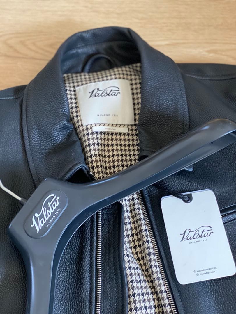 極美品！バルスター ヴァルスター　レザージャケット　革ジャン　48 ブラック黒