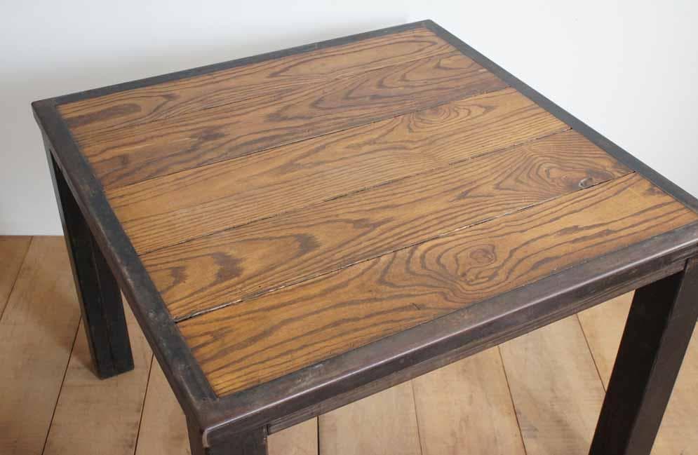 ヴィンテージ　アイアンウッドテーブル１ 51