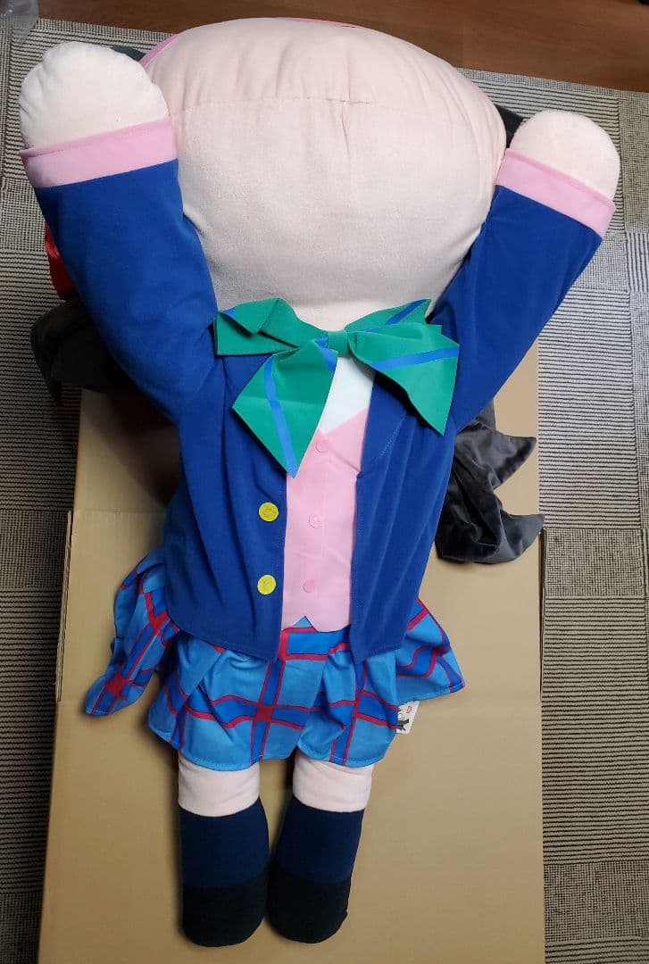 テラジャンボ　μ’s　矢澤にこ 　ラブライブ！寝そべりぬいぐるみ
