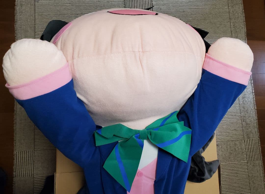 テラジャンボ　μ’s　矢澤にこ 　ラブライブ！寝そべりぬいぐるみ