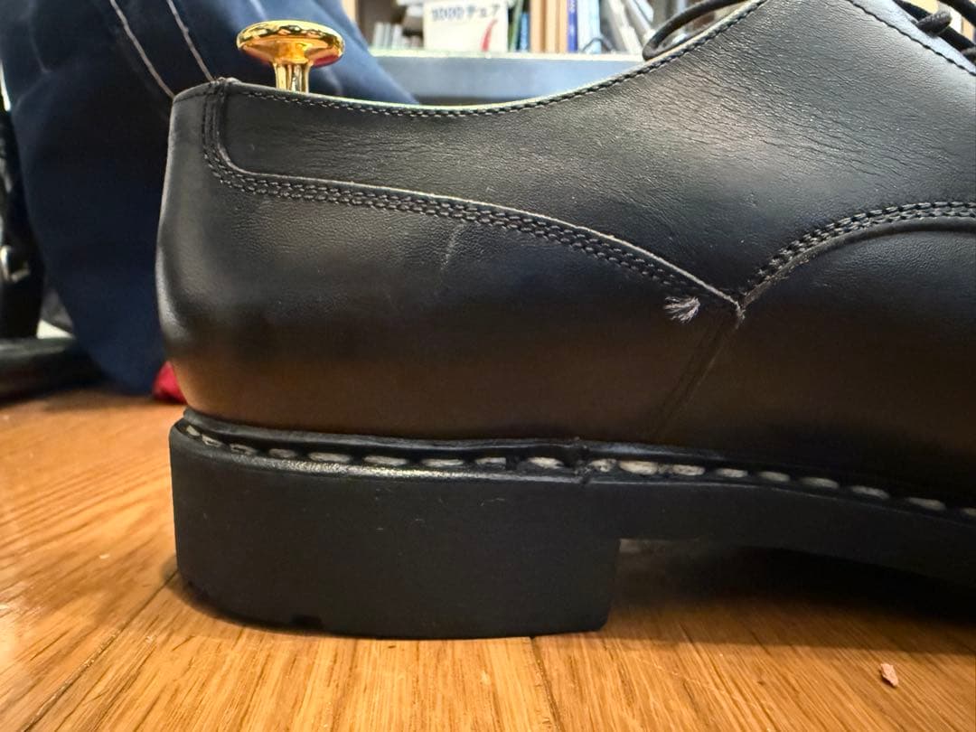 パラブーツparaboot ジャンボード　黒ブラック8.5 美品　NOIR