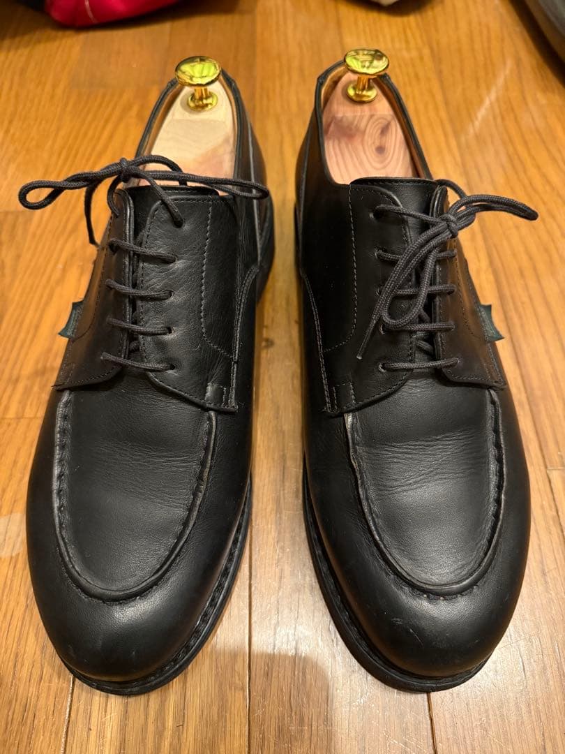 パラブーツparaboot ジャンボード　黒ブラック8.5 美品　NOIR