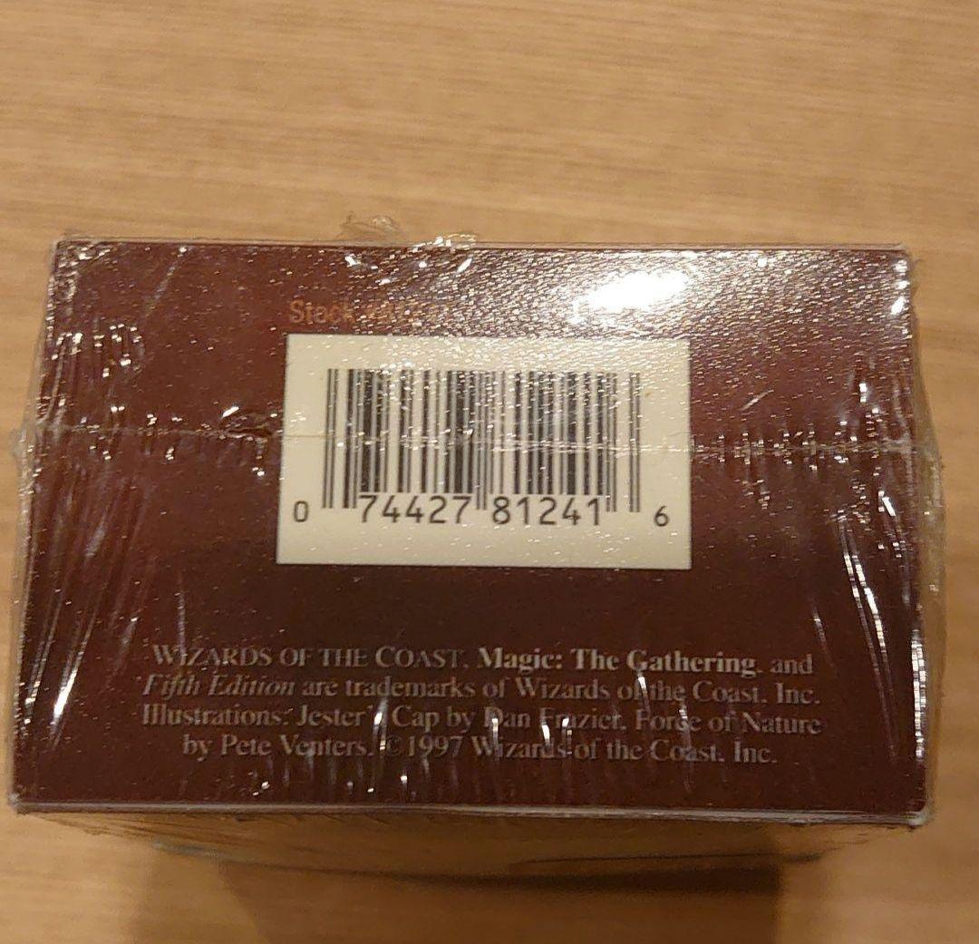 ☆希少　新品未開封 MTG 道化の帽子 デッキケース