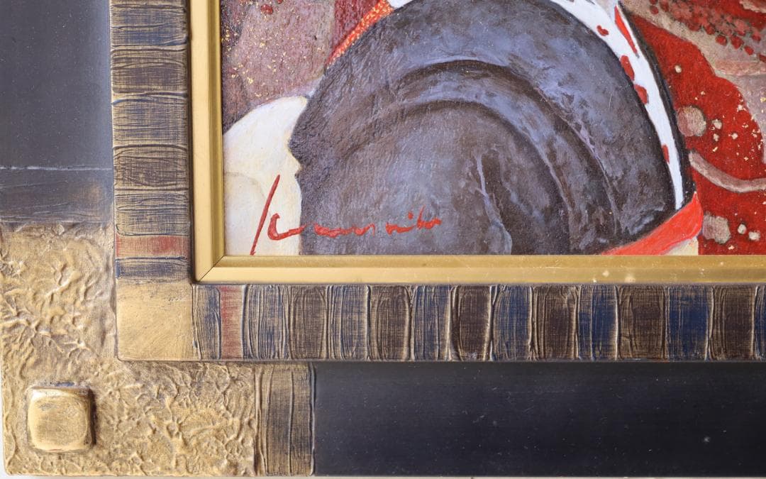 『みとせ(三年)の夢』　油彩肉筆画