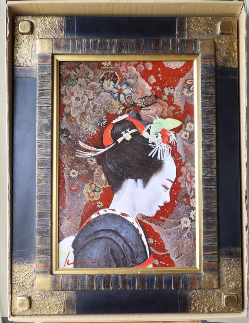 『みとせ(三年)の夢』　油彩肉筆画