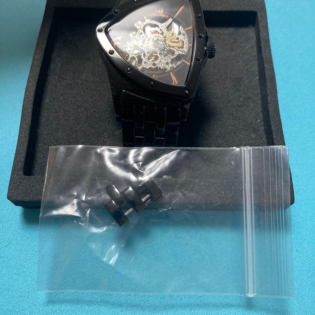 COGU ITALY 腕時計　自動巻き スケルトン 美品　ベンチュラ型最安値