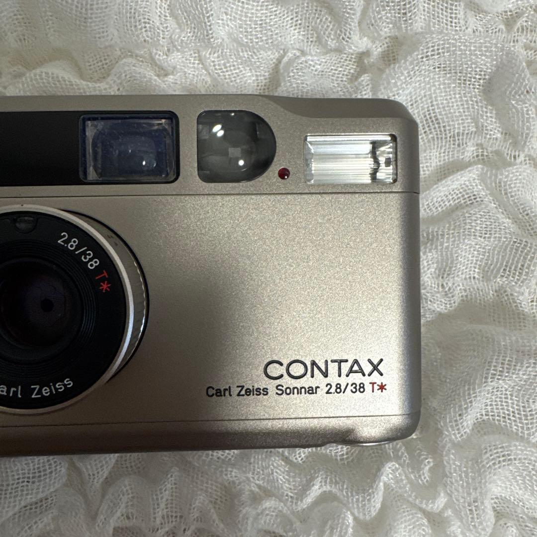 contax t2 フィルムカメラ DATABACKケース付き