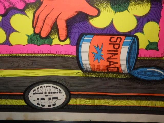 70'S★ポパイ★オリーブ★アート★ブラックライトポスター★ビンテージ★セクシー