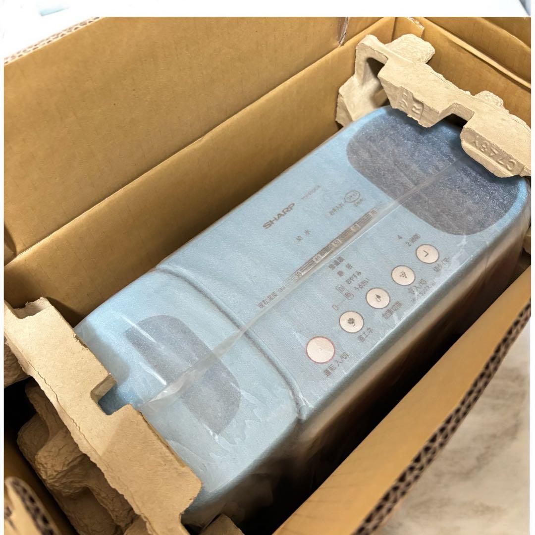 【完全未使用 箱付】SHARP 加熱式加湿器 HV-500CX-A シャープ