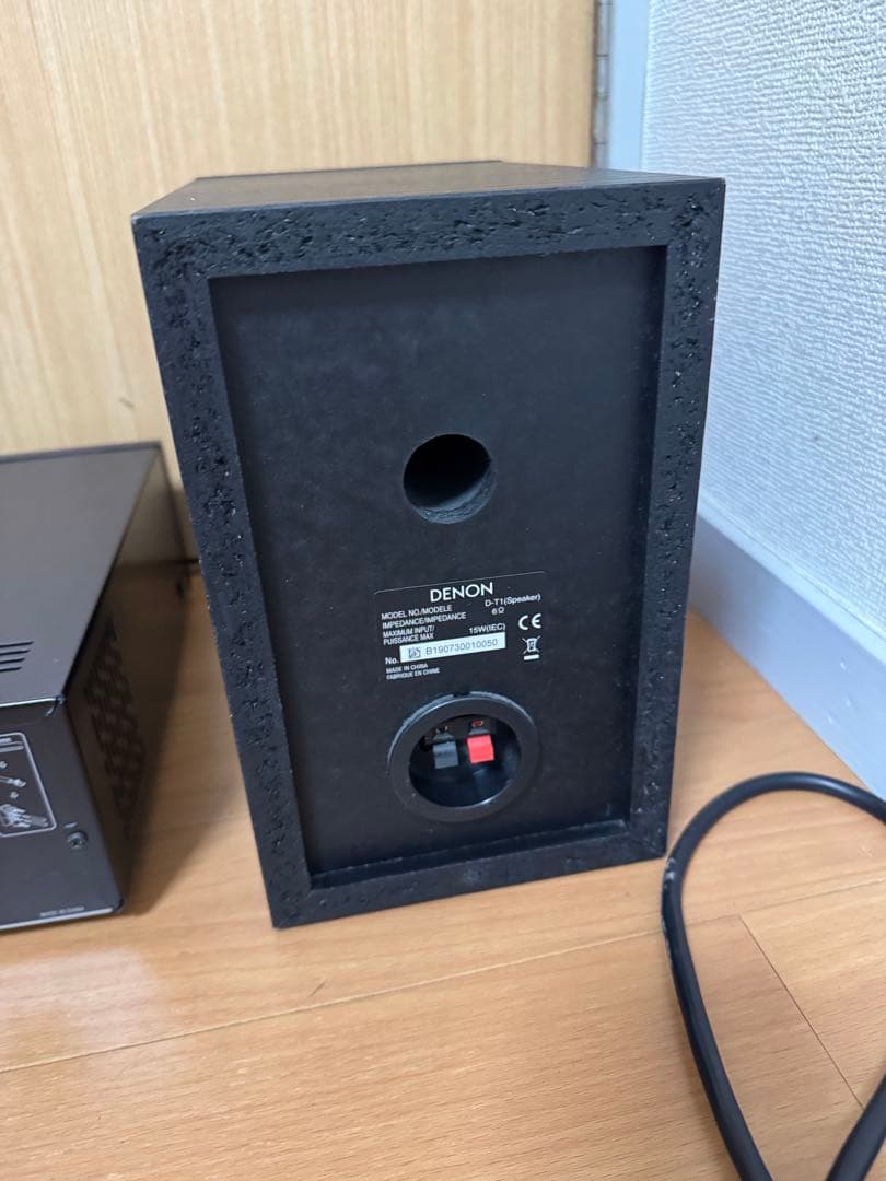 DENON デノン　レシーバーシステム　D-T1 スピーカー　コンポ　オーディオ