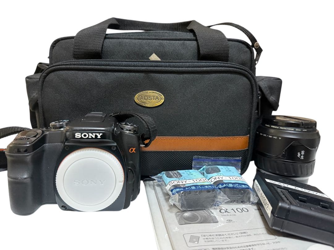 極上品 SONY α100+ MINOLTA 24-85mm f3.5-4.5