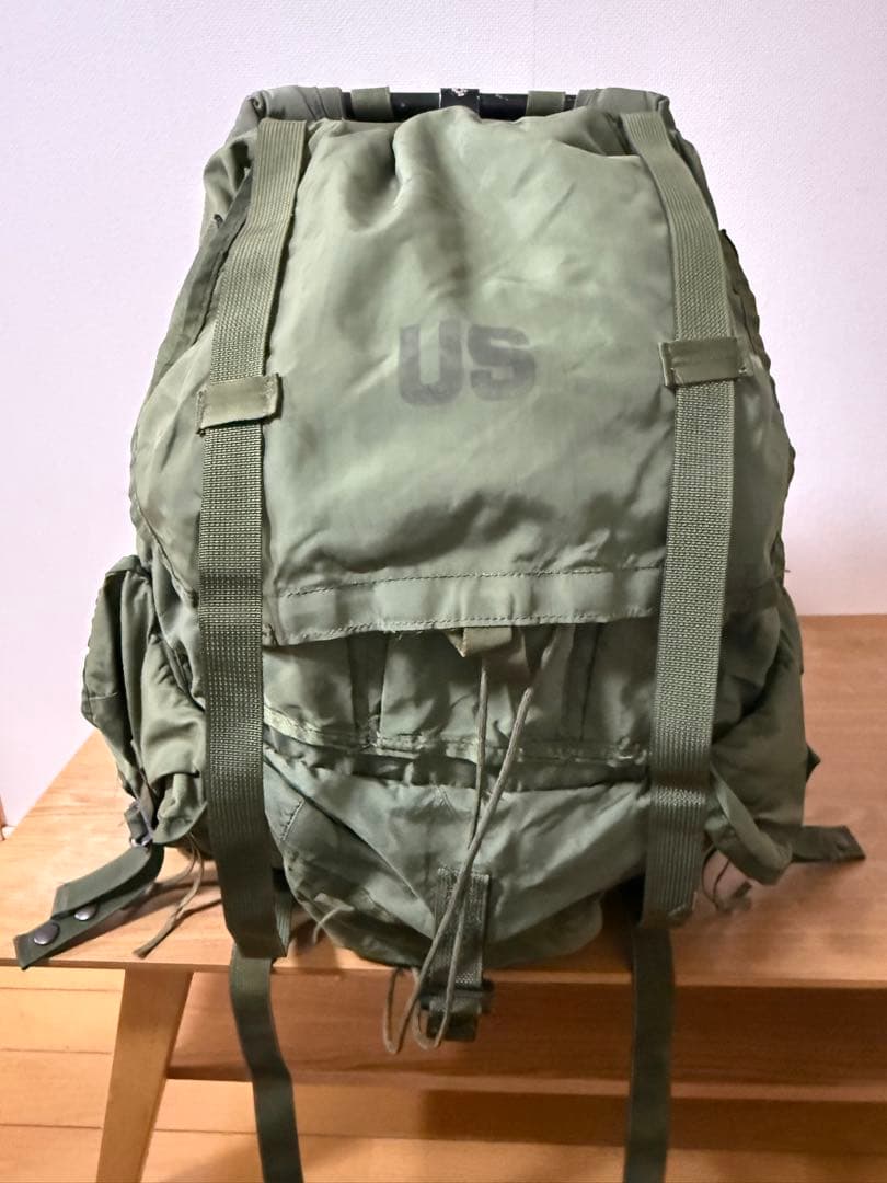 米軍実物 アリスパック ラージ フレーム付+カーゴサポート+カーゴストラップ