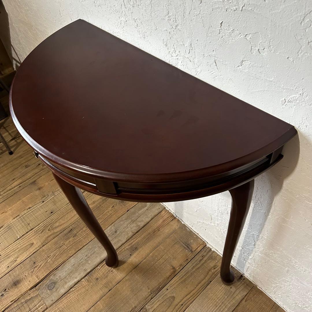 コンソールテーブル ハーフムーンテーブル