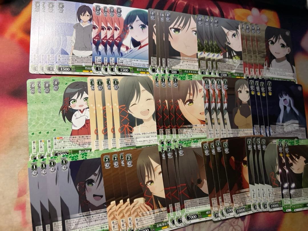 値下げ可能　ヴァイス 甘神さんちの縁結び 8門 デッキ パーツ大量