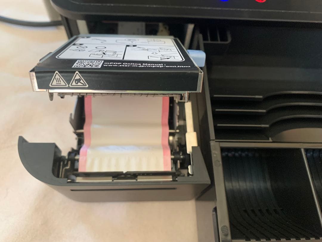 ■スター精密　サーマルプリンター付きドロアー　ｍPOP■POP10　エアレジ対応